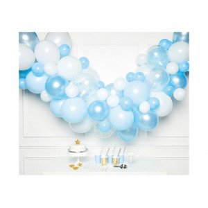 Σετ για Γιρλάντα Organic DIY Μπλε / 70 μπαλόνια
